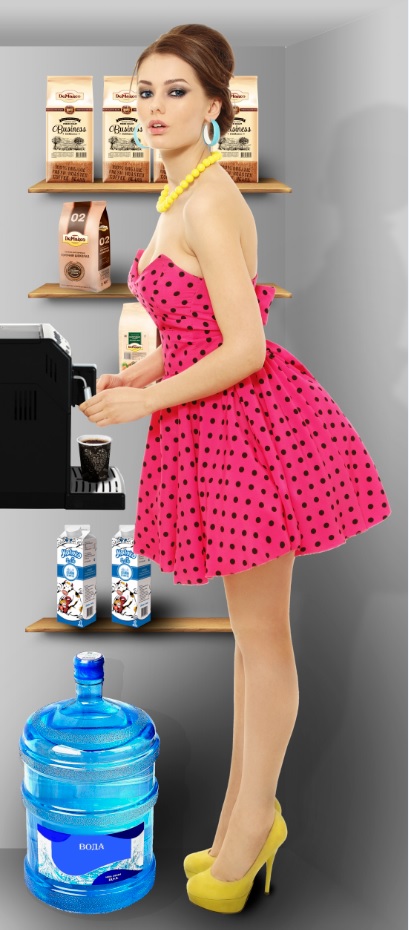 Красотка в автомате