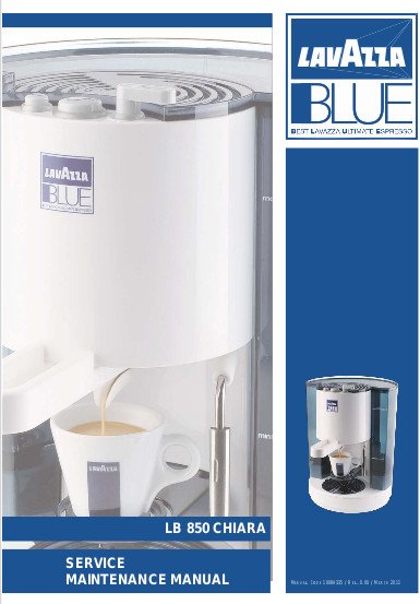 Сервисный мануал по LB850