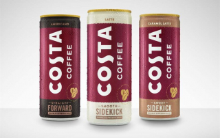 Coca-Cola и Costa Coffee запускают готовый к употреблению (RTD) кофе Costa Coffee
