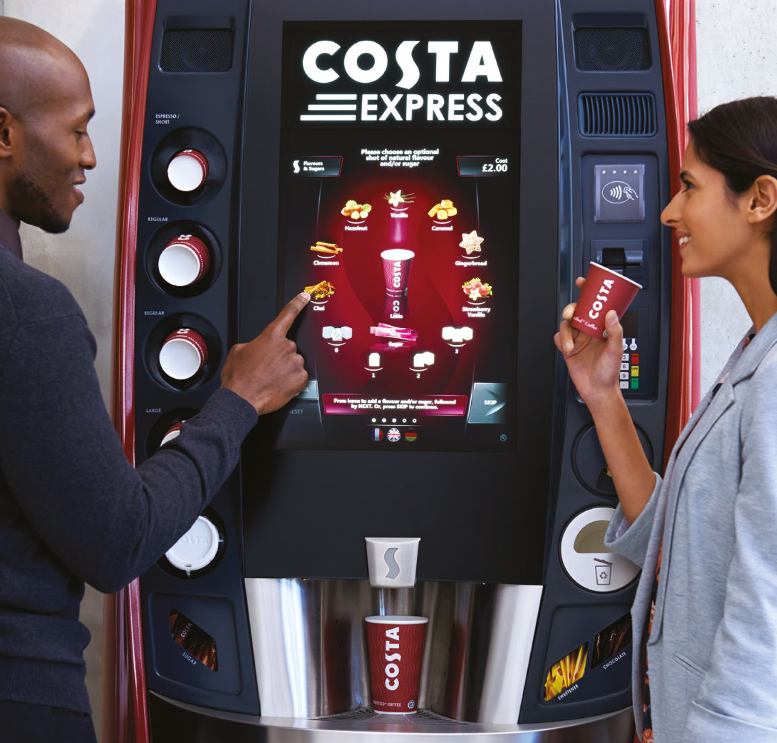 кофейный аппарат costa express