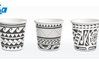 FLO представляет Maori, новую коллекцию бумажных стаканчиков