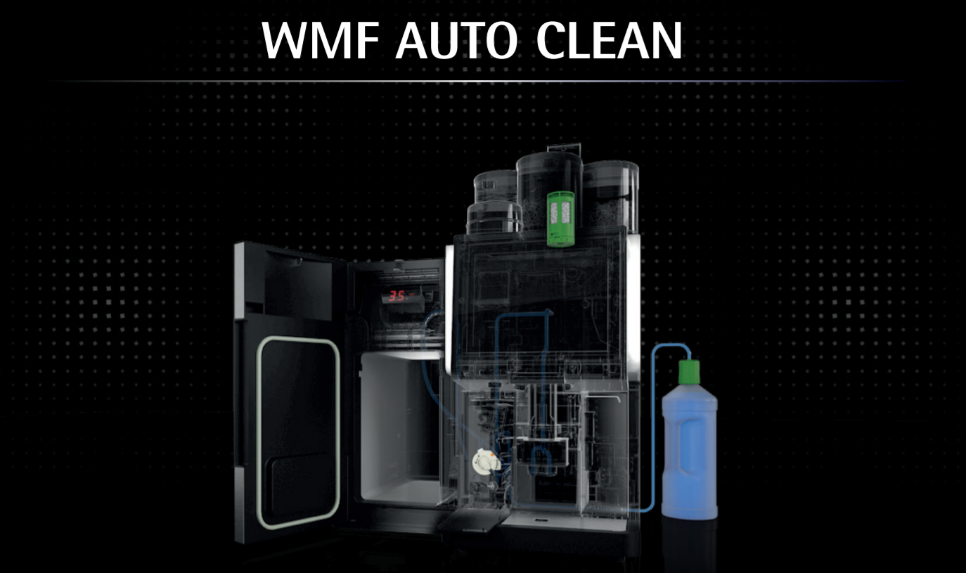 WMF AutoClean представлена автоматическая система очистки от WMF Professional Coffee Machines