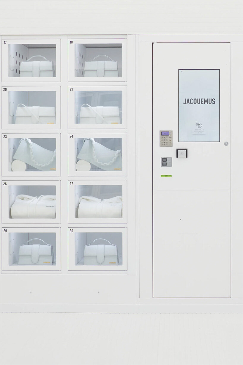 Jacquemus устанавливает круглосуточный торговый автомат в Милане