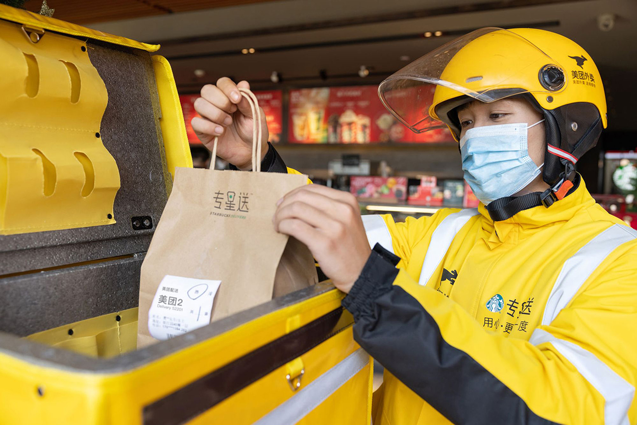 Доставка еды и напитков дронами в Шэньчжэне как это работает