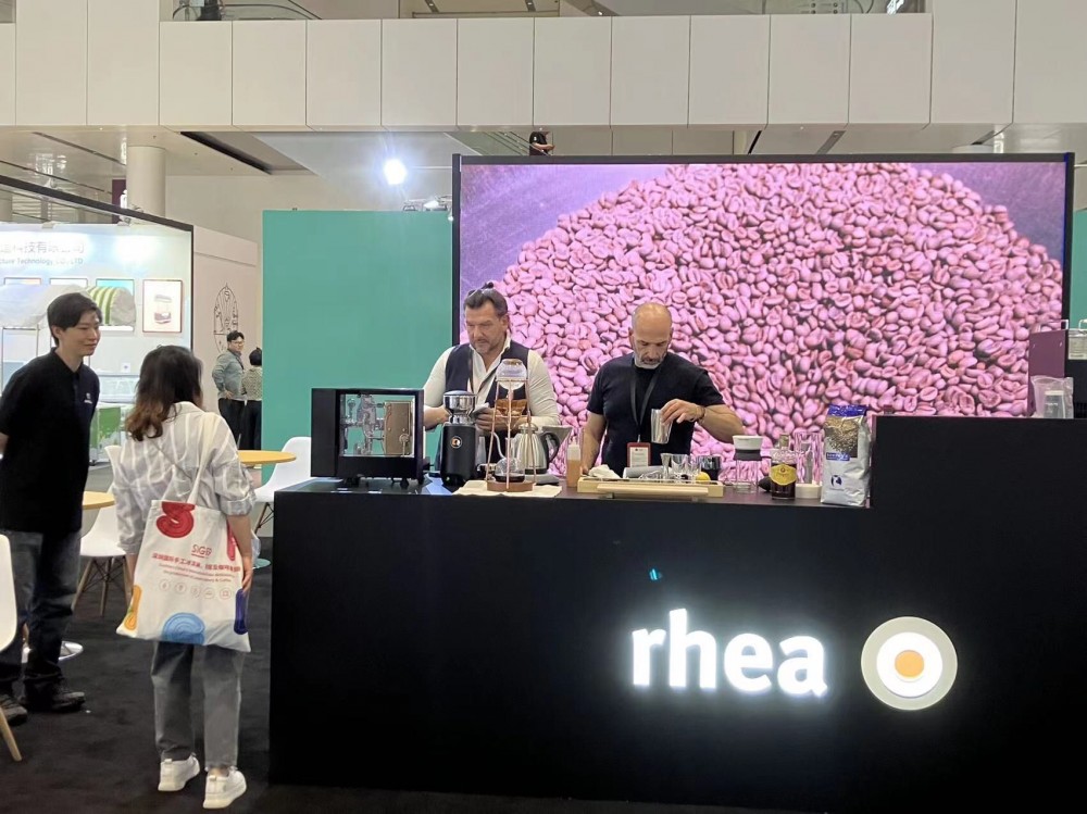 Rhea на SIGEP China между традицией и инновациями в приготовлении кофе