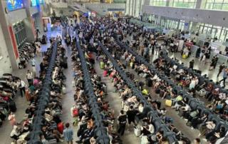 Китайцы жалуются: слишком много массажных кресел в общественных местах