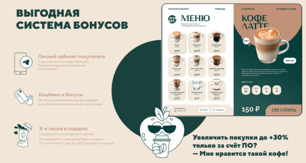 ПО для кофейных автоматов