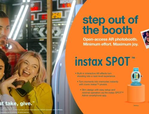FUJIFILM представляет фотокабину и станцию ​​печати instax SPOT