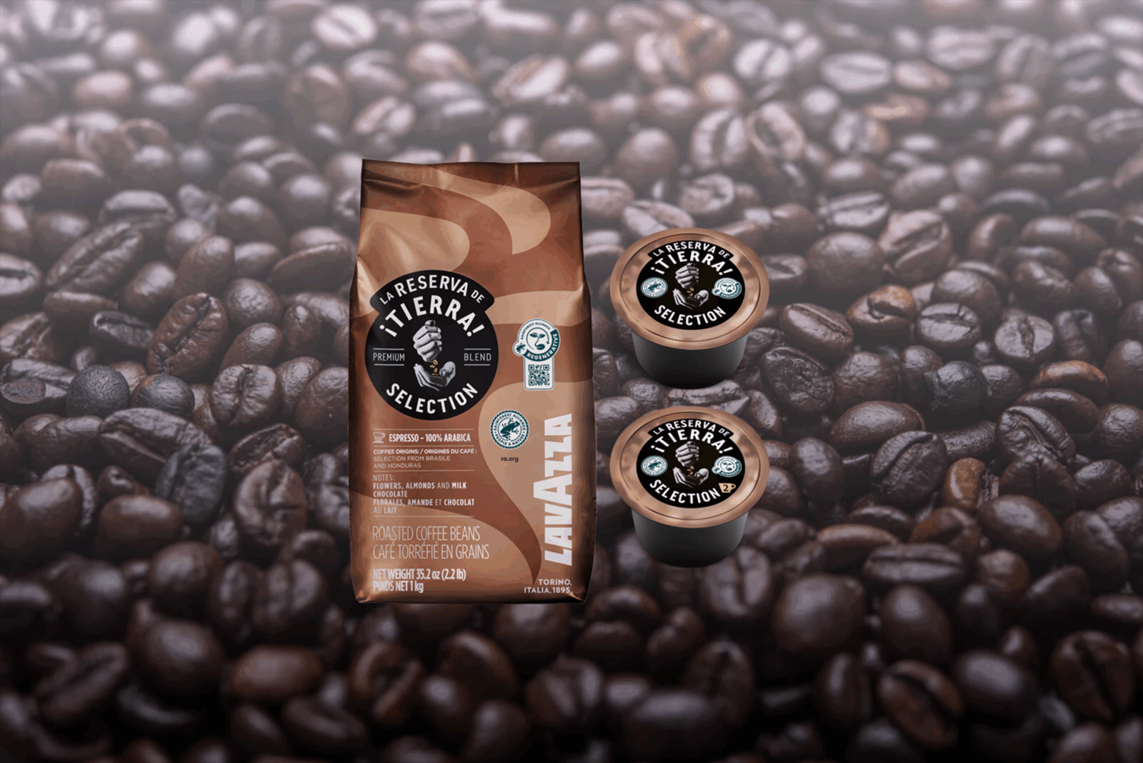 Lavazza выпускает новый сорт регенеративного кофе La Reserva de ¡Tierra!